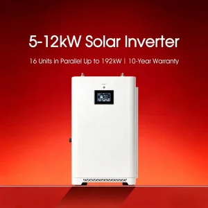 All in One Solar Power System 5kW 10kW 15kW 20kW MPPT Lithium Ion LiFePO4 Solar Panels Battery Inverter Hybrid 220V/230V
