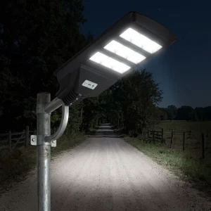 All in One Solar Street Lights Outdoor Waterproof High LED Motion Sensor Road Lamp 100W Village Road Outdoor LED Lamp