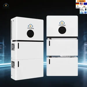 All-in-One Split Solar Inverter Battery 10/15/20kWh Stackable IP65 CAN LFP Home Appliances System 20-30KW Output Off-Grid/Hybrid