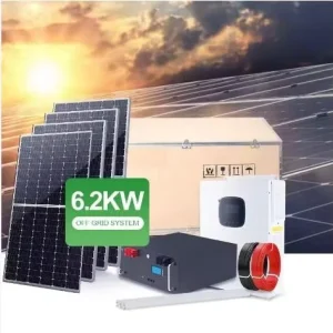 All-in-One Stackable IP65 Solar Kit 5-20KW Off-Grid System with LiFePO4 Battery CAN Communication 48V 5/10 Year Warranty