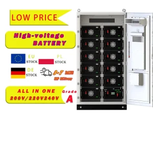 All in One Stackable Inverter Battery High Voltage 10~20kWh DC AC LiFePO4 Solar Inverters Hybrid 204.8V Home