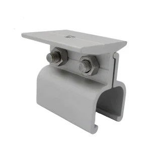 Aluminium Clips Seam Hook Extrusion Clamps Mounting System Solar Panel Mounts for Metal Roof Corrosion Resistance