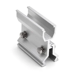 Aluminum 6005 -T5 Anodized Solar Clamp for Metal Roof Mounting -Standing Seam Roofing Solutions Solar Rail Rooftop Carport