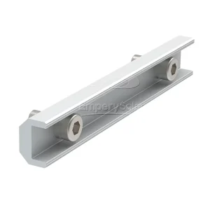 Aluminum AL6005 T5 Anodized Solar Roof Mounting Rail Splice Kit Connector System AS NZ1170.2 Standard