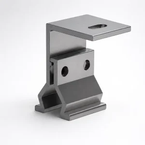Aluminum AL6005-T5 Anodized Trapezoidal Metal Roof Clamp Non-penetrating Solar Racking System for Rooftop Home Use