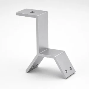 Aluminum AL6005-T5 Trapezoidal Tin Metal Roof Clamp Solar Power System Non-penetrating Anodized Surface EPDM