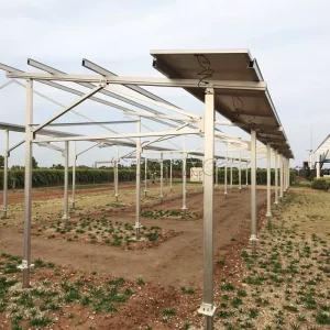 Aluminum Agricultural Solar Mounting System for Solar Farms