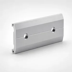 Aluminum Alloy Anodized Al6005 T5 Solar Rail Splice Bar for Photovoltaic Mounting Brackets and Carports