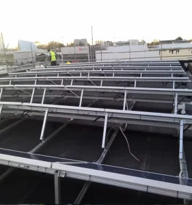 Aluminum Alloy Flat Roof Tilt-Angle Solar Mounting Brackets