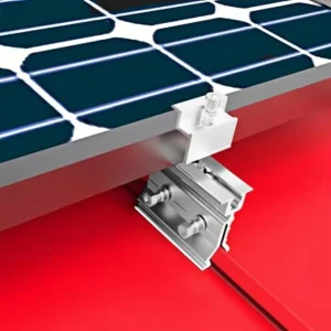 Aluminum Alloy Integrated Fixture Can Be Directly Installed Without Guide Rails Metal Roof Special Use Clamp Solar Accessories