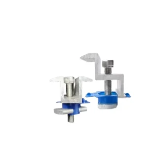 Aluminum Alloy PV Edge Clamp Solar Panel End Clamp for Mounting System