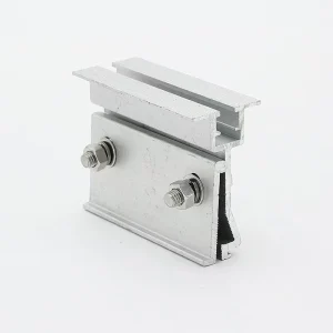 Aluminum Alloy Rail-Free Integrated Solar Panel Clamp Bracket for Rooftop Mounting Residential and Commercial Photovoltaic Systems