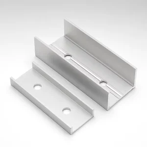 Aluminum Alloy Rail Joiner with Anodized Surface for Solar Panel Mounting Systems on Roof Rooftop Carport