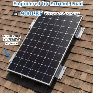 Aluminum Alloy Rooftop PV Mounting System for Residential and Commercial