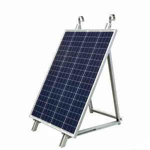 Aluminum Balcony Solar Power System Mounting Triangle Brackets 40 m/s Wind Load 1.4 kN/m2 Snow Load