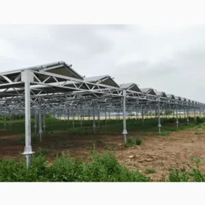 Aluminum Bracket Mounting Structure for Agricultural Solar Farms