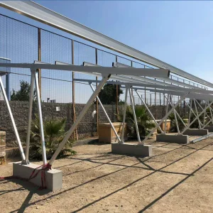 Aluminum Carport Solar Mounting System Solar Car Park