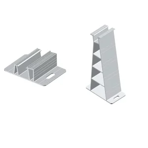 Aluminum Flat Roof Solar PV Panel Mounting Structure Bracket
