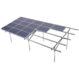Aluminum Ground Solar Mounting System for Solar Power Plant