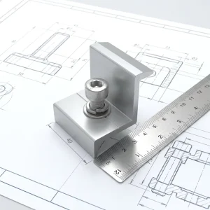 Aluminum Ground Solar PV Mounting Racking Bracket Hot Dip Galvanized Surface 25 Year Warranty Supporting Solar Mounting System