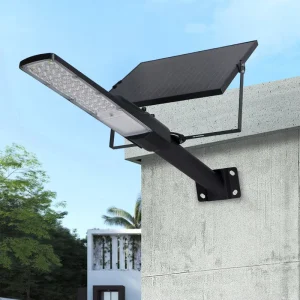 Aluminum IP65 Solar Panel Street Light with Remote Control 20W 100W 400W 500W Semi-Integrated Outdoor Solar Street Lamp