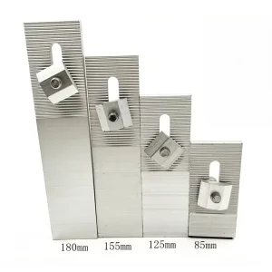 Aluminum L Feet Solar Mounting Roof Structure L Feet for Rooftop Bracket High L Feet 180mm