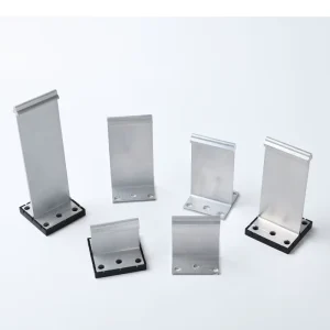 Aluminum Magnesium Manganese Metal Roof Solar Mounting System Fixed Support Bracket