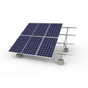 Aluminum PV Mounting System for Ground with Angle Adjustment