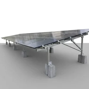 Aluminum PV Solar Panel Ground Mounting Bracket System