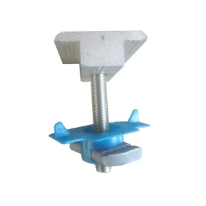 Aluminum PV System Solar Panel Mounting Brackets Accessories Adjustable Solar End Clamp Solar Mid Clamp