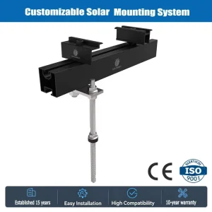 Aluminum Quick Solar Panel Mounting Rails