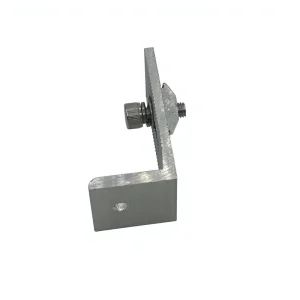 Wind Resistant Solar L Foot Mounting Bracket for Solar Roof and PV Panel Installation
