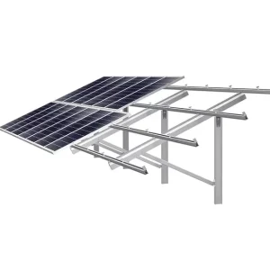 Aluminum Solar Ground Mounting Rack System for Panels
