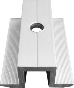 Aluminum Solar Mid Clamp PV Panel Mounting Clamp for Rooftop Solar Mounting System