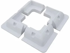 Aluminum Solar Motor Home Mounting System and ABS Yacht Support System
