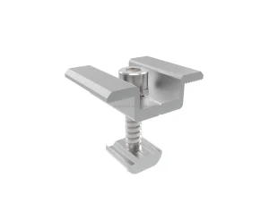 Aluminum Solar Mounting System Accessories Solar Mounting Clamp with Screws Pre-assembled in Factory