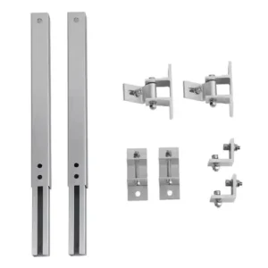 Aluminum Solar Mounting System Brackets for Roof and Ground Installation