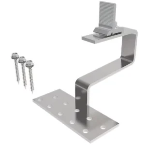 Aluminum Solar Mounting System Tile Roof Stainless Steel Hooks and Aluminum Rails Accessories