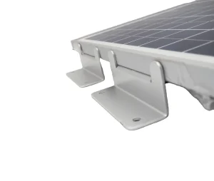 Aluminum Solar Mounting Z Bracket Solar Accessories for Solar RV Boat Roof Wall Off Gird Easy Install for Solar Energy System