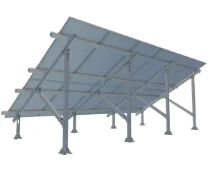 Aluminum Solar Panel Mounting Structure for Roof and Ground Installation