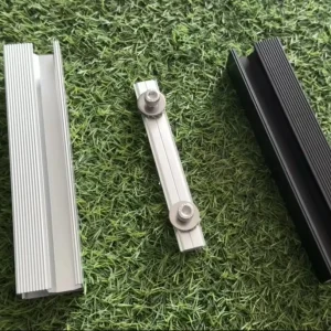 Aluminum Solar Rail Solar Accessories Bracket Solar Energy System for Home Solar Panel Kit for Solar Rooftop