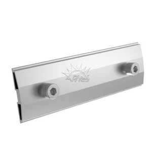 Aluminum Solar Rail Splice Kit Rail Connector Natural Silver Bracket for Solar Mounting System