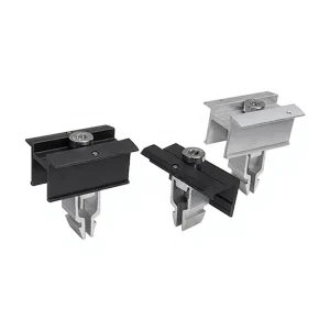 Aluminum Solar Roof Mounting End Clamp