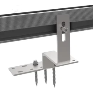 Aluminum Solar Tile Roof Hook for PV Solar Roof Mounting System