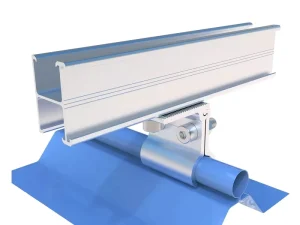 Aluminum Stainless Steel 304 Solar Mounting System for Metal Roof Anti-Corrosion Easy Install
