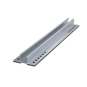 Aluminum & Stainless Steel Mini Rail Solar Panel Mounting System for Tin/Metal Roofs Quick Installation Railless Design