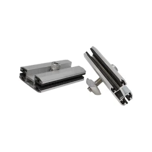Aluminum Thin-Film Mid Clamp for Frameless PV Module Solar Mounting System