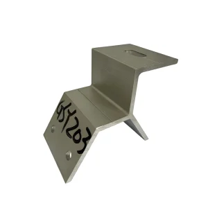 Anodized Aluminum Alloy Roof Mounting Clamp Kit for Solar PV Panel Systems