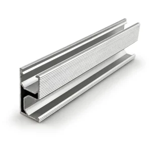 Anodized Aluminum Solar Mounting Rail for Commercial Roof and Carport Solar Installations