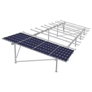 Anodized Aluminum Solar Panel Mounting System 60 m/s Wind Load Capacity